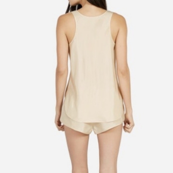Everlane The Silk Sleep Set Champagne NWOT - Picture 2 of 10
